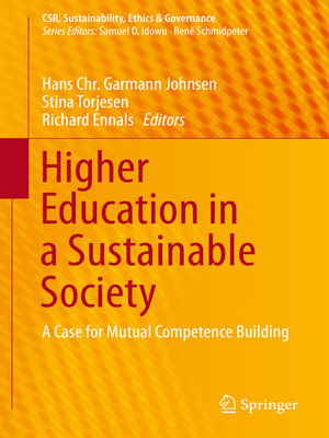 cover image of Higher Education in a Sustainable Society